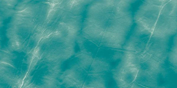 蓝色肮脏的艺术 海洋旗帜 灰水水彩画 水的结构 绿海闪耀 蓝色明亮的光芒 Teal Dye 明亮的天空摘要Shiny Brush — 图库照片