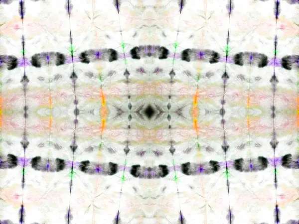 Spot Tie Dye Canvas Wash Abstract Mark Art Geometric Tie — Stock Photo, Image