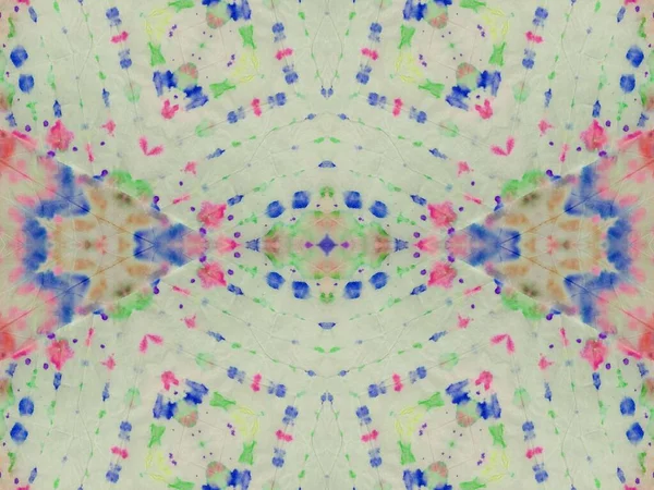 Мягкое Абстрактное Пятно Искусство Rainbow Abstrab Shape Инк Пастель Патч — стоковое фото
