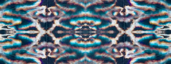 Een Inktvlek Tie Dye Soft Naadloos Ontwerp Bloemen Geometrische Waterconcept — Stockfoto