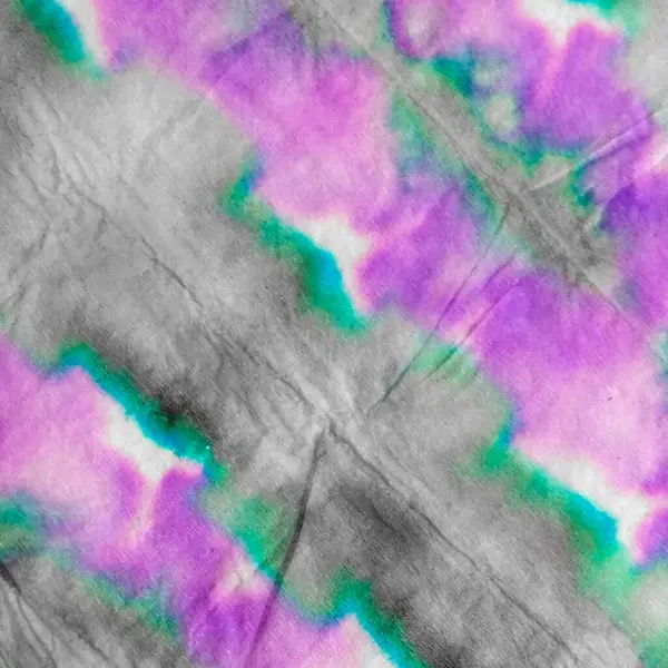 Tie Dye Gray Oriental Watercolour Blue Light Ikat Pattern Tie — Stock Photo, Image