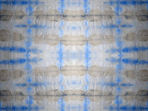 Grijze Abstracte Vlek Natte Blauwe Kleur Strik Sterven Druppel Bind — Stockfoto