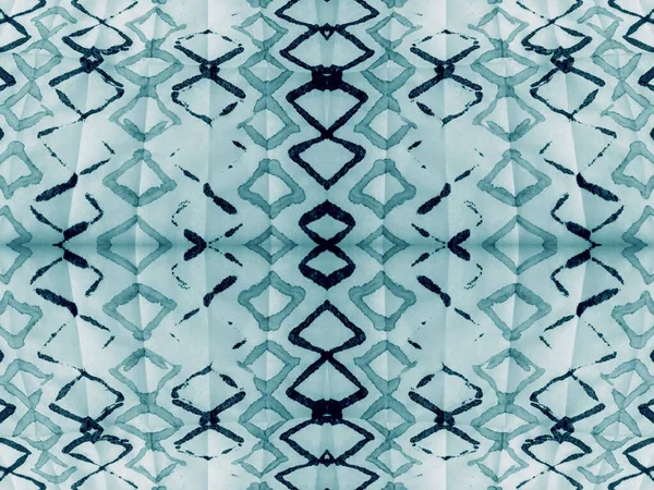 Abstrakte Stelle Waschen Tusche Patchwork Shibori Blob Flüssiges Geometrisches Wasserkonzept — Stockfoto