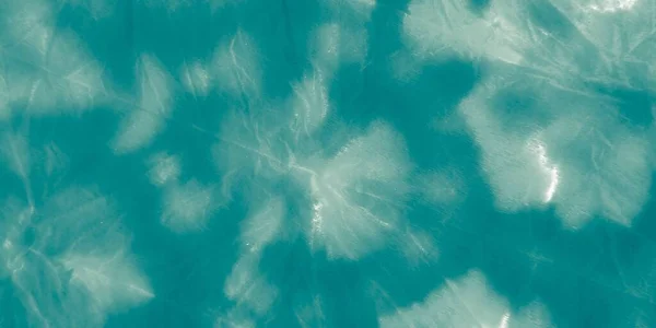 ブルーダーティアート 青い海のテクスチャ エージェント ブライト ブラシ 液体アクア シルバーソフト水彩 海のパターン 輝く自然 トルコ式インク — ストック写真