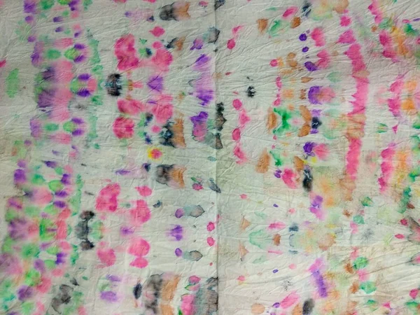Πολύχρωμο Μοτίβο Χρωμάτων Νερού Παστέλ Ακρυλικό Σημάδι Wet Gradient Abstract — Φωτογραφία Αρχείου
