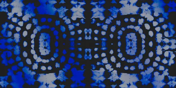 Ночной Беспорядочный Узор Blue Seamless Path Denim Space Artistic Canva — стоковое фото