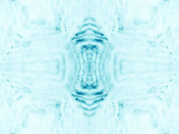 Wzór Teal Art Atrament Streszczenie Wydruk Geo Aquamarine Tęczowa Kropla — Zdjęcie stockowe