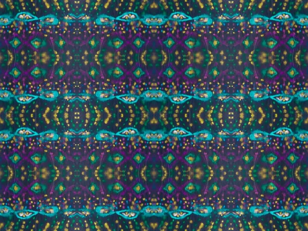 Neon Seamless Spot Wash Ethnic Stroke Ink Colorful Abstract Stain — стокове фото