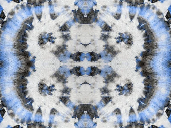 Blauwe Naadloze Mark Zwarte Geometrische Zwarte Textuur Stripe Wash Abstract — Stockfoto