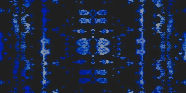 ホワイト アーティスティックタイ 青い幾何学的なタイル ブラックフロスト宇宙水彩 クールなアクエラレペイント スペース グラフィティ グランジ スタイリッシュなテクスチャをフリーズします 旧ブラッシュスペース — ストック写真
