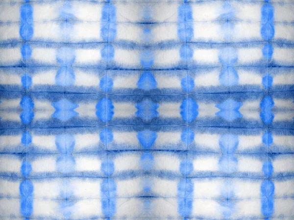 Marca Abstrata Azul Lave Traço Tintura Laço Pincel Cor Arte — Fotografia de Stock