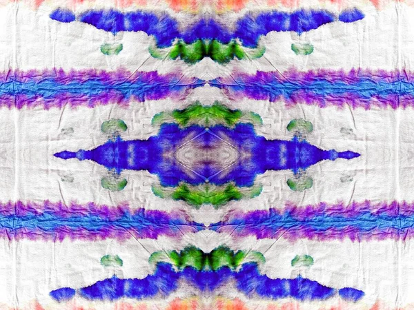 레인보우 페인트 Tie Dye Wash Abstract Design Geo Multi Color — 스톡 사진