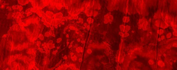 Red Dark Tie Dye Banner Red Dark Minimal Murder Ink — Photo