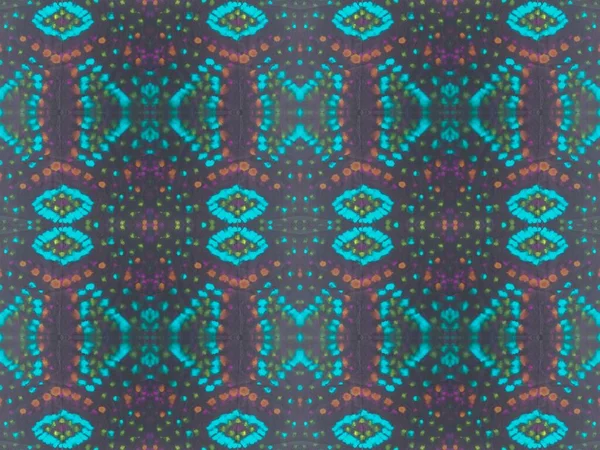 Απρόσκοπτη Κηλίδα Πλύνετε Ethnic Stroke Geo Color Stain Μελάνι Geometric — Φωτογραφία Αρχείου