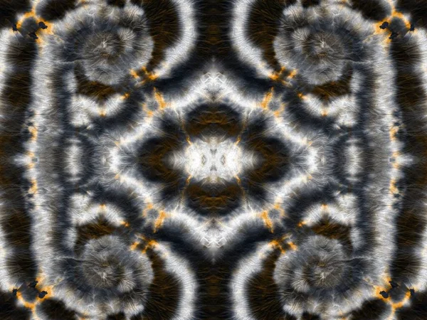 Spot Abstract Spot Ink Brown Brush Wet Geometric Tie Dye — Stockfoto