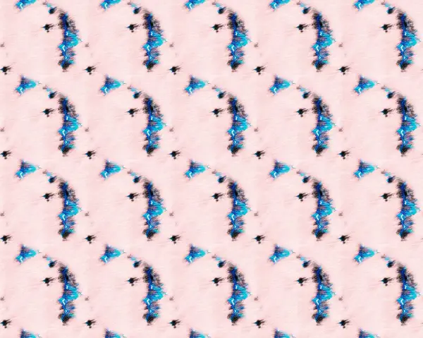 Modrý Vzor Fialové Grungy Canvas Pink Dirty Print Pastelově Zmačkaný — Stock fotografie