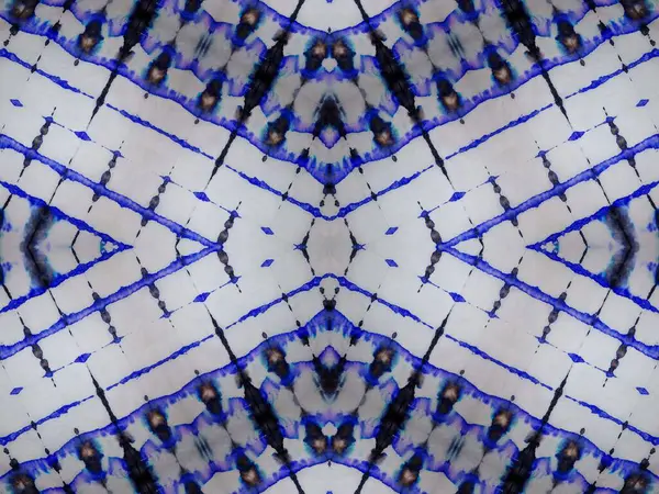 Концепция Этнического Геометрического Света Акриловое Пятно Абстрактный Инсульт Tie Dye — стоковое фото
