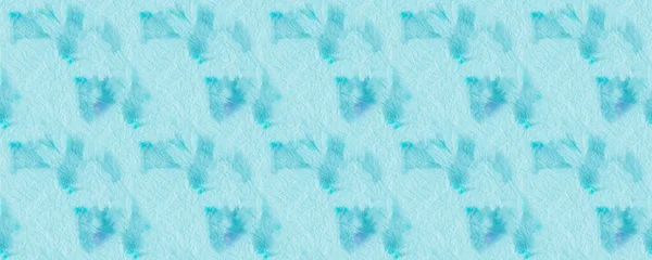 Aqua Pattern Seamless Art Pastel Wrinkled Graffiti Dirty Dyed Brush — Stockfoto