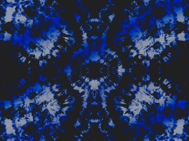 Beyaz Yıkanmış Kravat Boyası. Karanlık Geometrik Döşeme. Denim Light Dirty Art Style. Gökyüzü suluboya baskısı. Esrarengiz Duman Sanatı. İndigo stil doğası. Mavi mürekkep boyası. Siyah Şablon Yapımı 