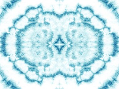 Teal Tie Boyası Tekrarla. Modern Geometrik Çizgili Kavram. Mavi Soyut Leke. Islak Teal Renkli Shibori Damlası. Tie Dye Aqua Pürüzsüz Su Sıçratma. Sanat Su Fırçası. Coğrafi Yaratıcı Kusursuz Fırça. Su Mürekkebi Deseni.