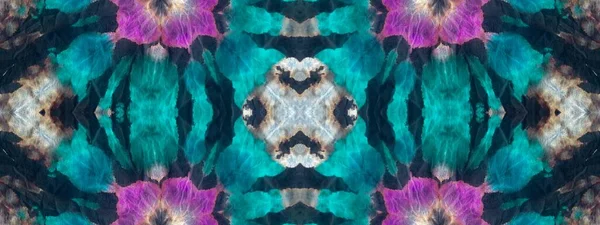 Geo Multi Color Bunter Fleck Abstrakte Stelle Waschen Krawatte Dye — Stockfoto