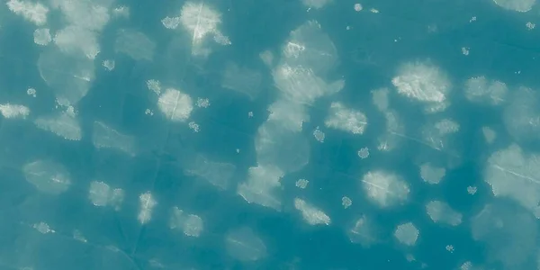 蓝色海油漆 Cyan Aqua 水警刷 摘要水刷 闪光表面 银海海底 海洋飞溅 灰流体水彩画 明亮的水 — 图库照片