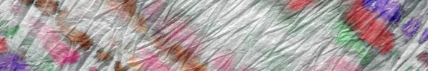 Красная Восточная Акварель Пастельные Краски Акварели Текстуры Эффект Галстука Паттерн — стоковое фото