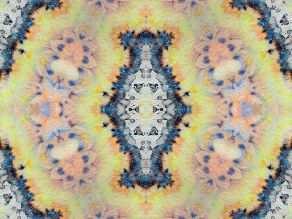 Tvätta Seamless Spot Tvätta Tie Dye Effect Blöt Multi Color — Stockfoto