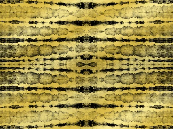 Sömlös Abstrakt Guld Golden Dark Abstrakt Stänk Gammal Monokrom Modefluga — Stockfoto