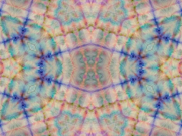 Tie Dye Soft Abstract Flower Subtle Geometric Fluid Texture Geo — Zdjęcie stockowe