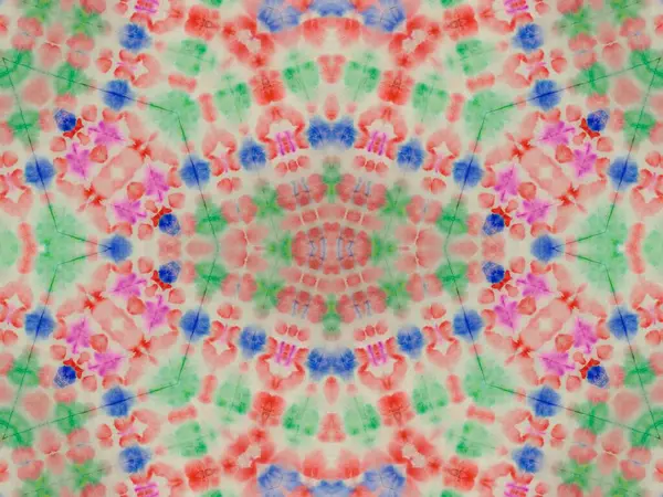 Мокрый Градиентный Бесшовный Принт Art Watercolour Shibori Drop Абстрактная Губка — стоковое фото