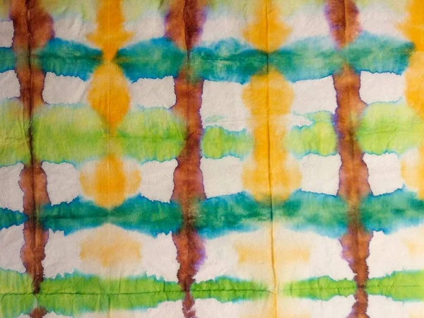 Ισοπαλία Dye Line Gradient Watercolor Γκρι Stripe Ikat Μοτίβο Ισοπαλία — Φωτογραφία Αρχείου