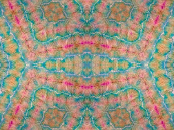 Kravat Boyası Grunge Yıka Boyalı Soyut Efekti Etnik Geometrik Sıvı — Stok fotoğraf