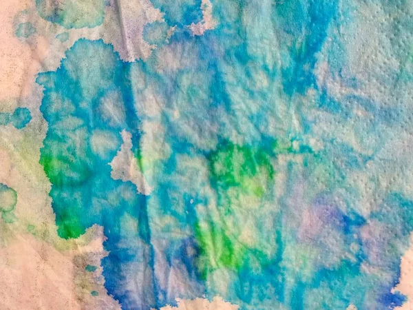 Textura Aquarela Abstrata Pastel Tye Dye Blob Mancha Colorida Criativa — Fotografia de Stock