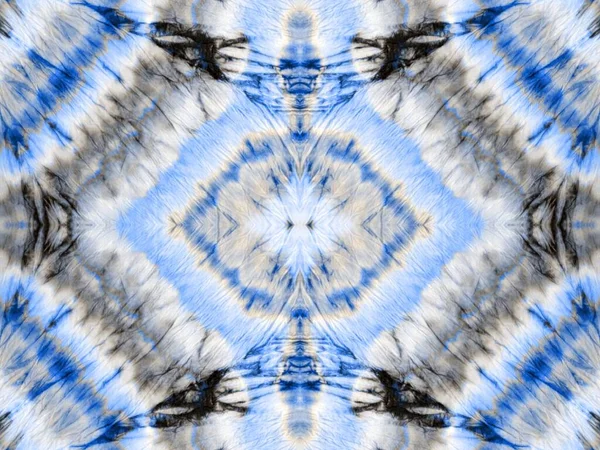 Blue Seamless Mark Mancha Tarja Arte Geo Colorido Abstrato Derramamento — Fotografia de Stock