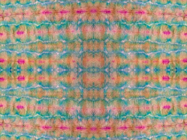 Tie Dye Boho Seamless Canvas Ink Water Brush Wash Abstract — Stockfoto