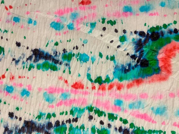 Abstracte Multi Color Patroon Pastel Tie Dye Blob Inkt Creatieve — Stockfoto
