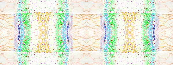 Stropdas Dye Herhaal Inkt Textuur Kunst Geometrische Shibori Drip Rainbow — Stockfoto