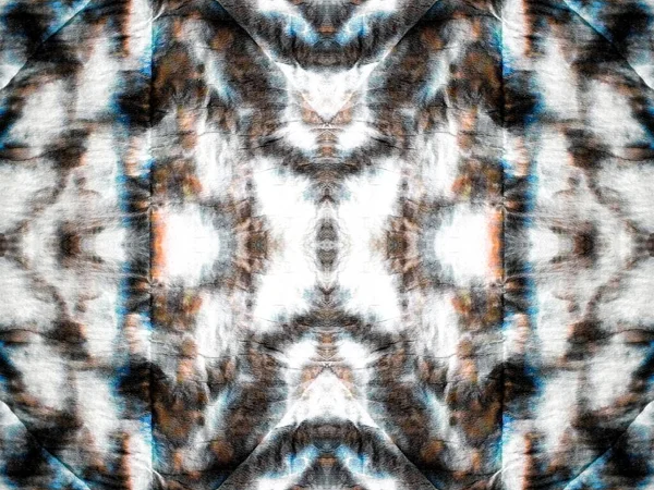 Πινέλο Μελανιού Υγρό Bohemian Stripe Πιτσιλιές Υγρή Υδατογραφία Geo Πολύχρωμο — Φωτογραφία Αρχείου