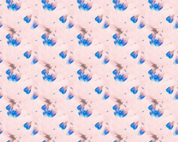 Розовый Узор Розовая Грязная Кисть Фиолетовый Современный Холст Голубая Влажная — стоковое фото