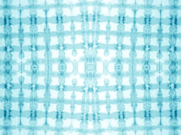 Μιντ Ντοτ Υφή Μπλε Απρόσκοπτη Κηλίδα Aqua Tie Dye Stroke — Φωτογραφία Αρχείου