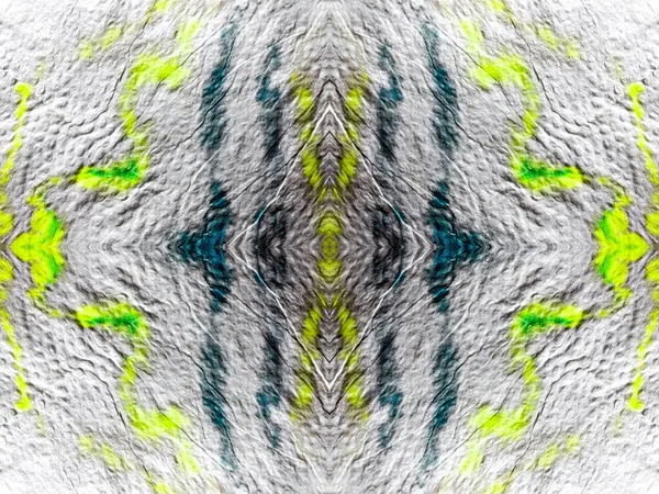 Tintaszínű Ecset Nedves Geometrikus Tye Festékpaca Spot Ink Textúra Művészi — Stock Fotó
