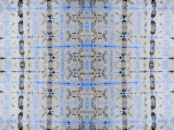 Gray Seamless Mark Tie Dye Wash Abstract Grunge Inglês Pincel — Fotografia de Stock