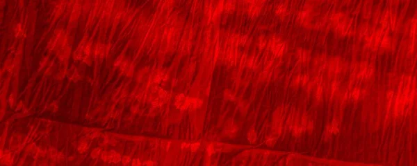 Red Dark Tie Dye Banner Red Acid Vibrant Design Empty — Stock Photo, Image