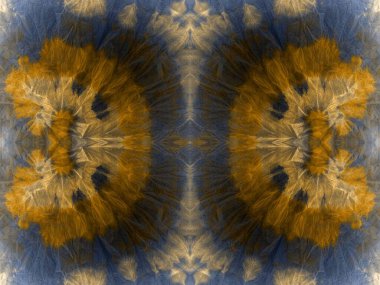 Kusursuz Spot 'u yıka. Boyalı El Soyut Çiçeği. Coğrafi Yaratıcı Soyut Fırça. Spot Tie Dye Grunge. Art Geometric Kravatlı Die Mark. Mürekkep Beyaz Fırça. Sarı suluboya kumaş konsepti. Sanat Dokusunu Yıka.