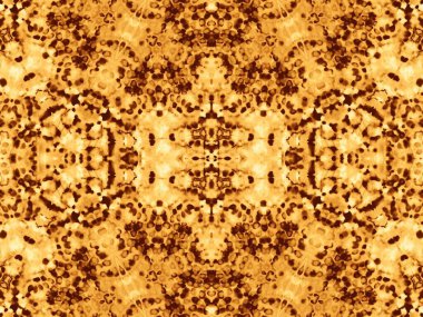 Altın Kusursuz Yapı. Etnik Kravat Boyası. Kahverengi suluboya mürekkep. Yaşlanmış soyut boya fırçası. Yerden fırçalanmış doku. Ochre Graffiti Grunge. Halk Fırçalanmış Malzemeler. Parlak Kirli Sanat Efekti.