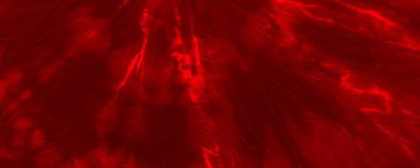Red Dark Tie Dye Banner. Red Wall Painted Splash. Plain Artistic Fire. Colour Wallpaper Design. Empty Aggressive Element. Bright Psychedelic Violence. Hot Abstract Flame. Red Background Illustration