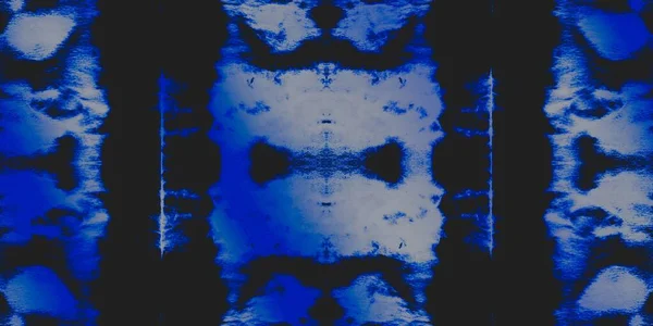Denim Yıkanmış Kravat Boyası Yıldız Geometrik Sembolü Kara Buz Efekti — Stok fotoğraf
