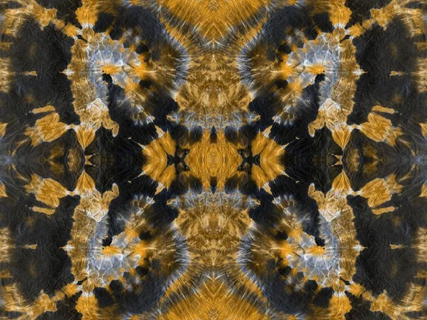 Wash Abstract Gold Ink Stripe Brush Tie Dye Spot Seamless — Stockfoto