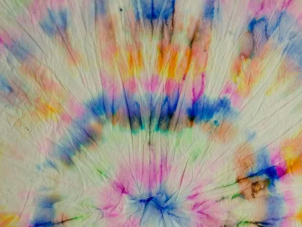Tie Dye Circle Tie Dye Swirl Abstract Peace Imprimé Teint — Photo